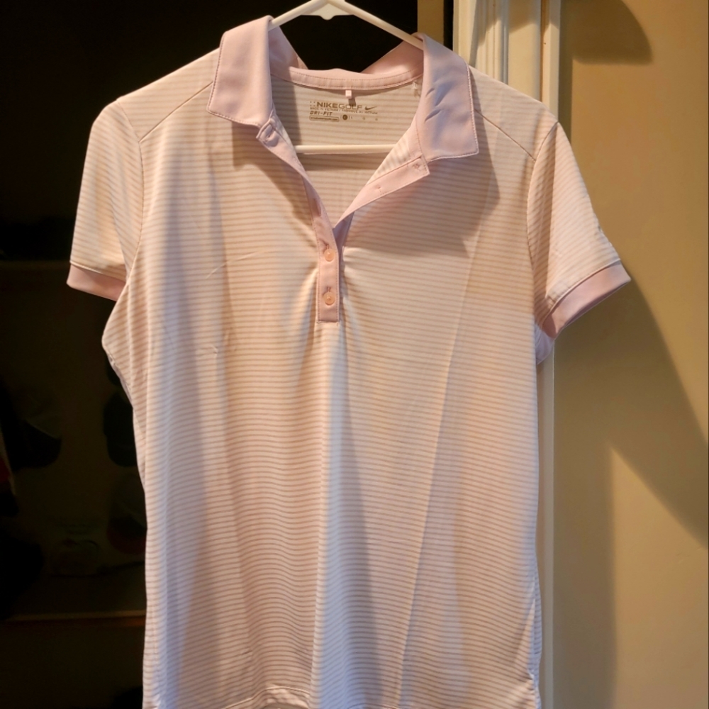 NWOT NIKE WOMENS FITTED DRI-FIT POLO